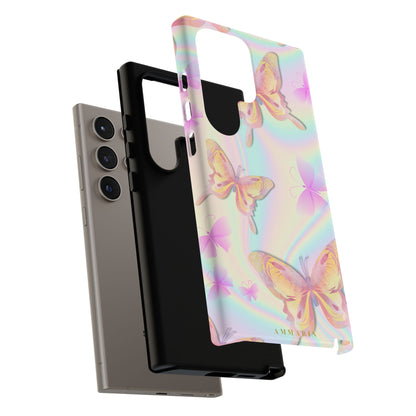 Butterfly Rainbow Tough Phone Case