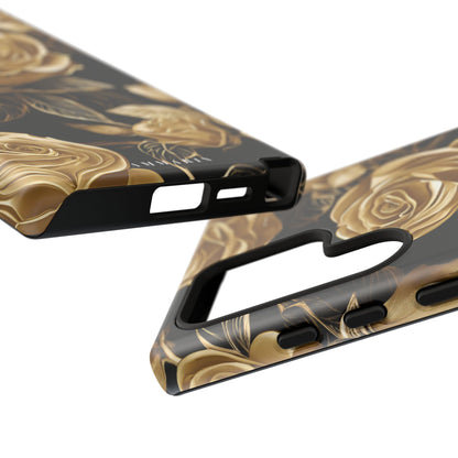 The Gold Rose Tough Phone Case