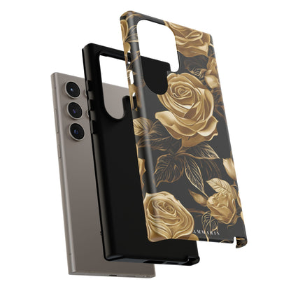 The Gold Rose Tough Phone Case